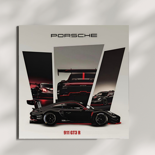 911 GT3 R Collector’s Poster