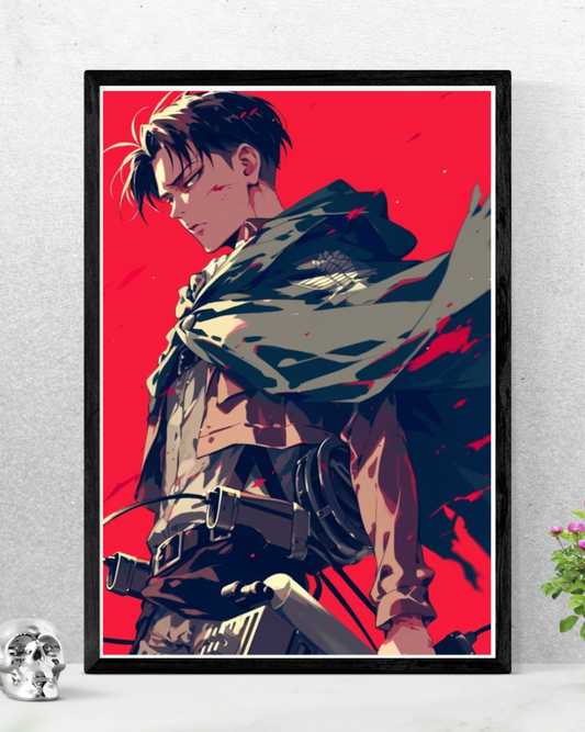 Strike Like Levi – Premium AOT Poster