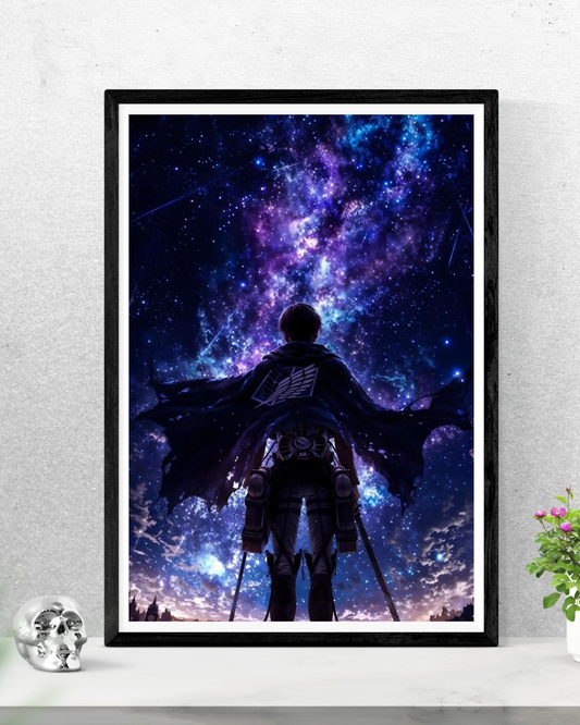 Starlit Soldier – Cosmic AOT Poster