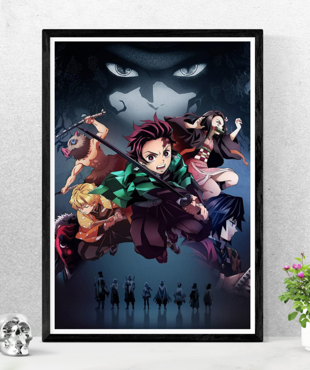 Tanjiro Kamado || Demon Slayer Anime Wall Poster