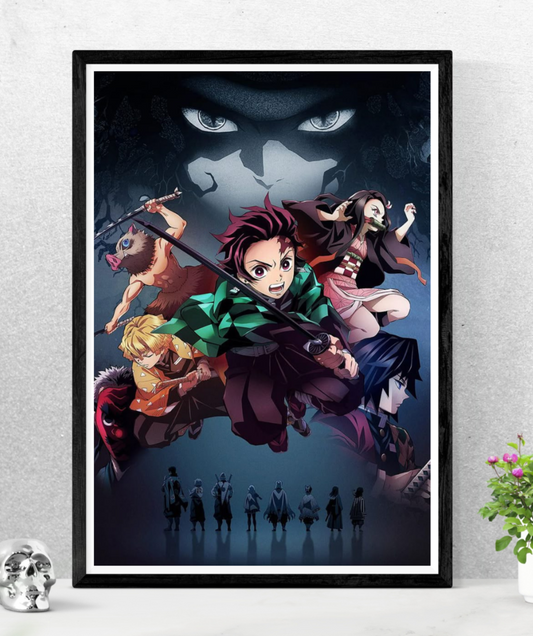 Tanjiro Kamado || Demon Slayer Anime Wall Poster
