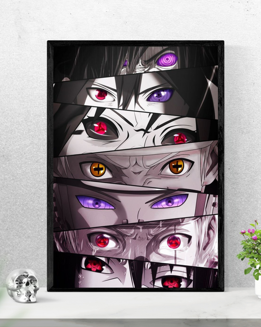 Legendary Eyes Panel – Modern Anime posters