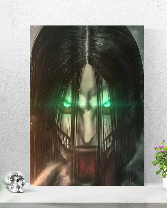 Green Glare: Eren Titan Form posters