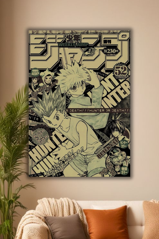 “Killua’s Silent Tears wall poster”