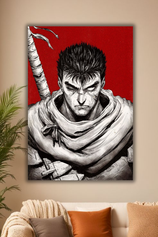 Guts' Triumph: Dark Fantasy Decor poster