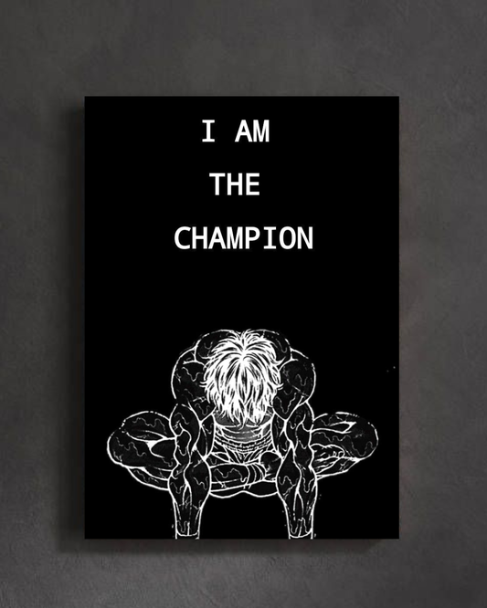 "Finish Strong: Workout Motivation Print