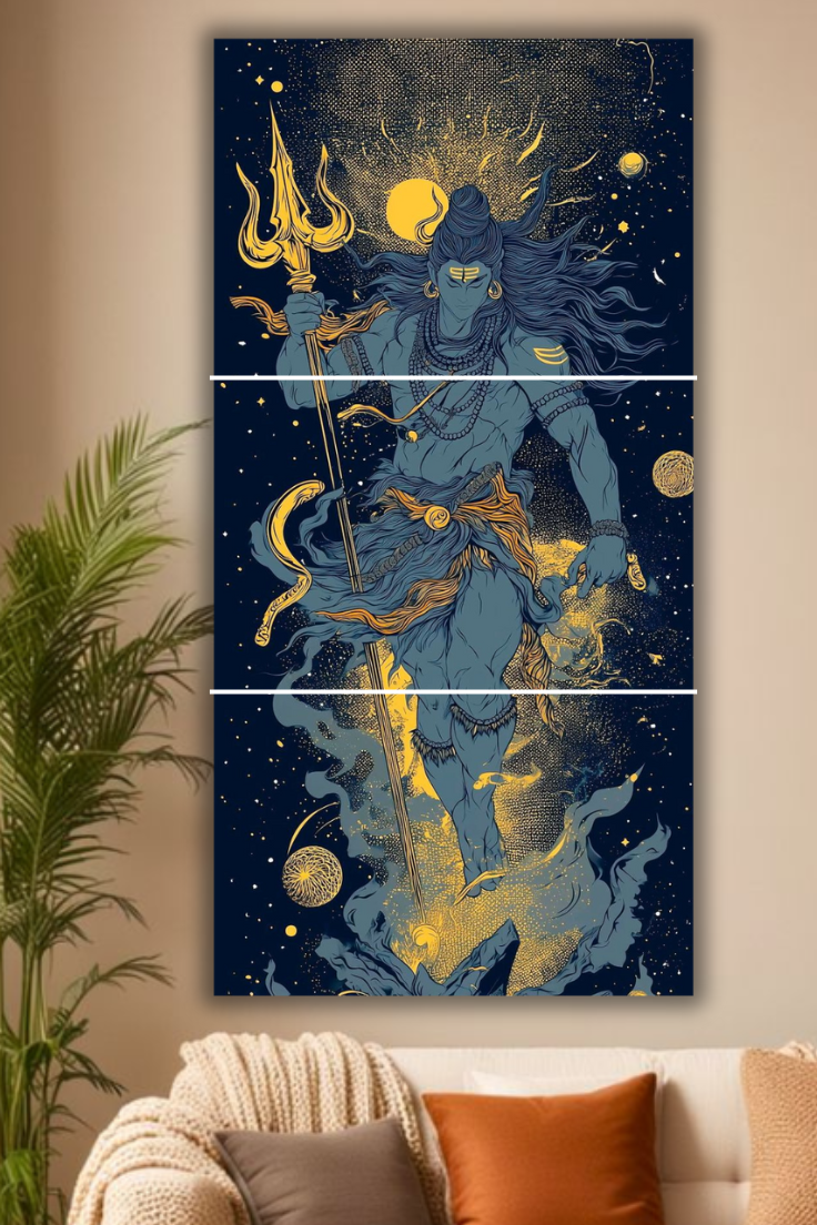 God Shiv divine split posters