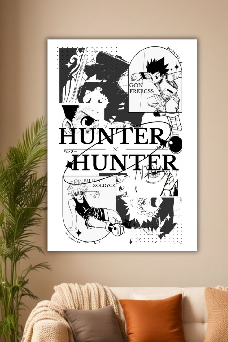 “Dark Gon Ascends wall poster”