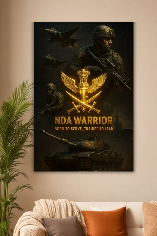 NDA warrior poster