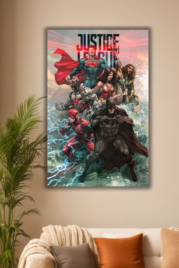 DC justice league poster