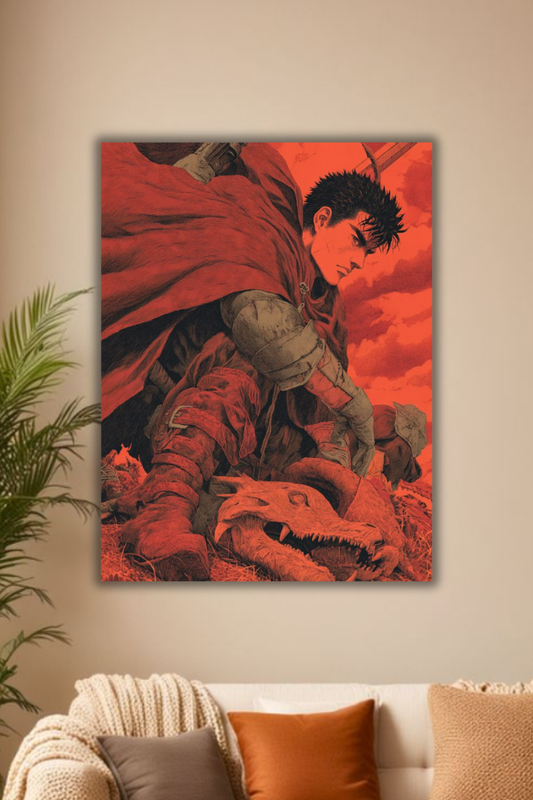 Guts: The Black Swordsman Wall Art