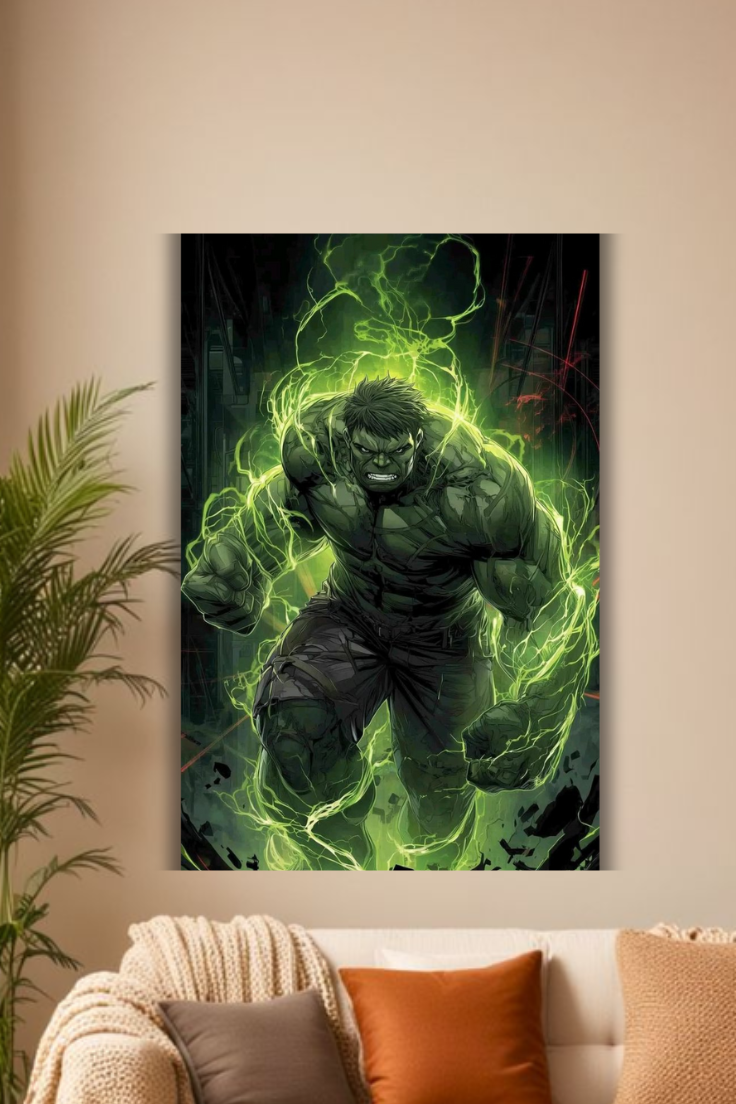 "Powerhouse hulk Wall poster