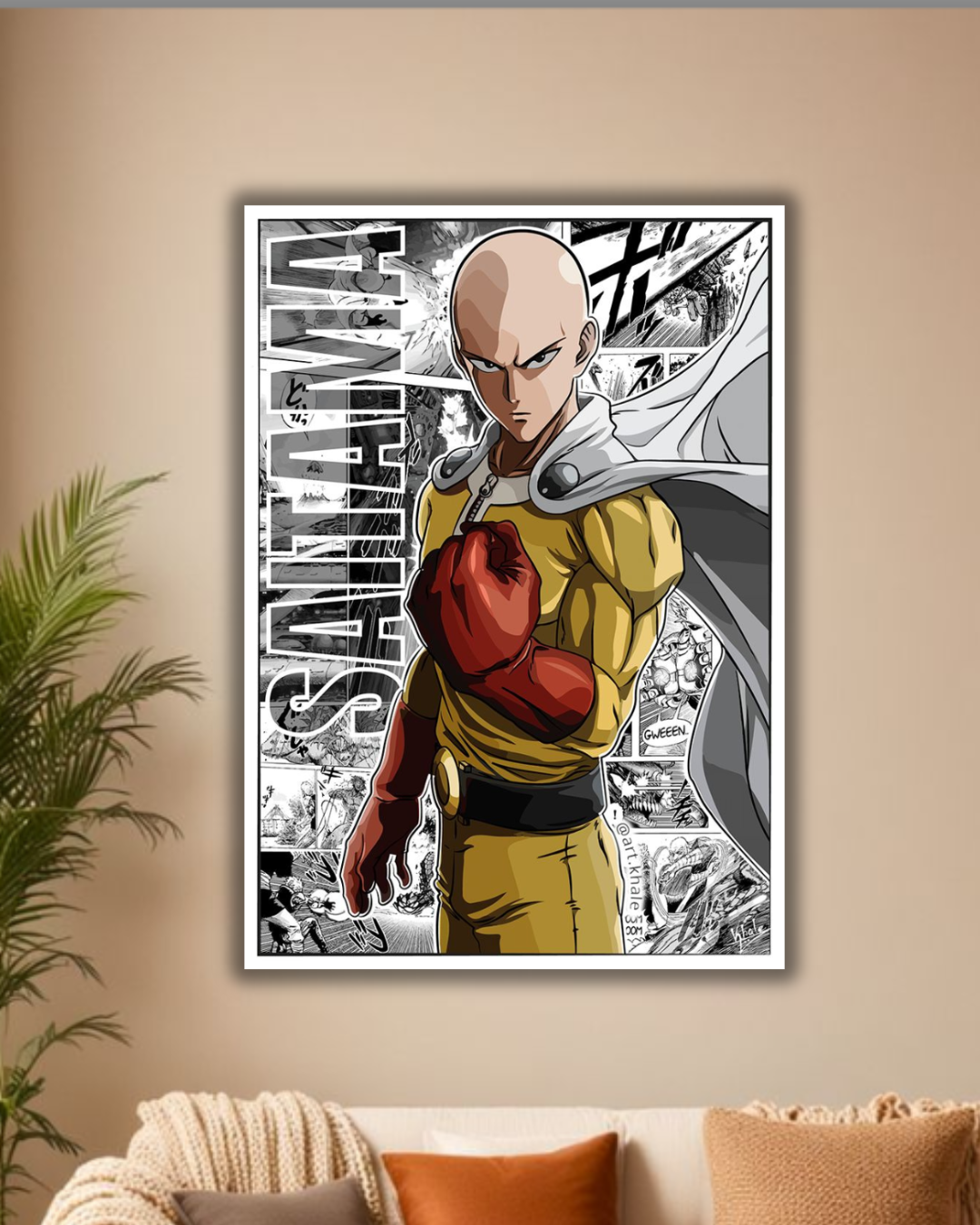 "One Punch Wonder: Saitama Dominance Art