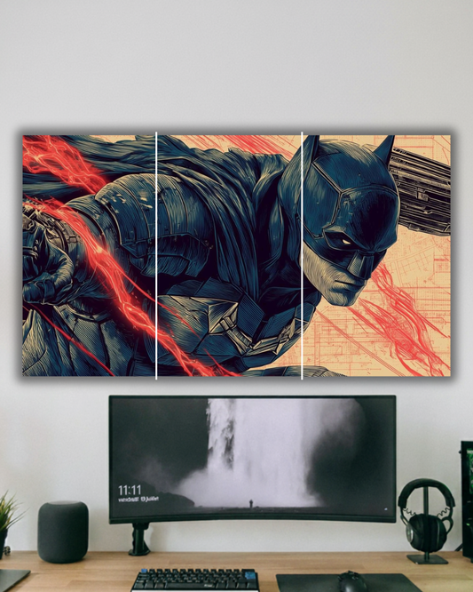 Gotham Knight: Red Reign Canvas poster