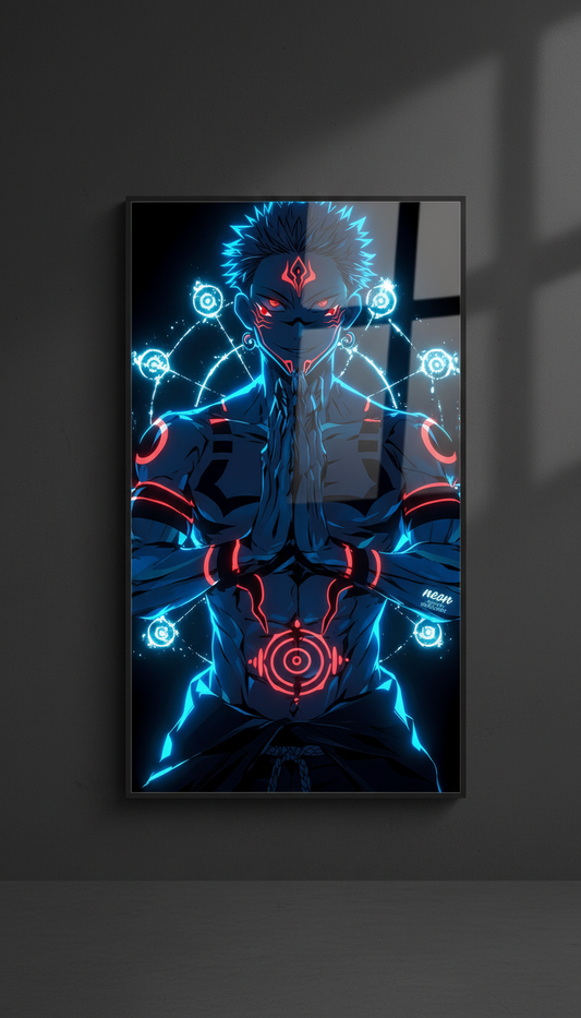 Sakuna blue acyril painting