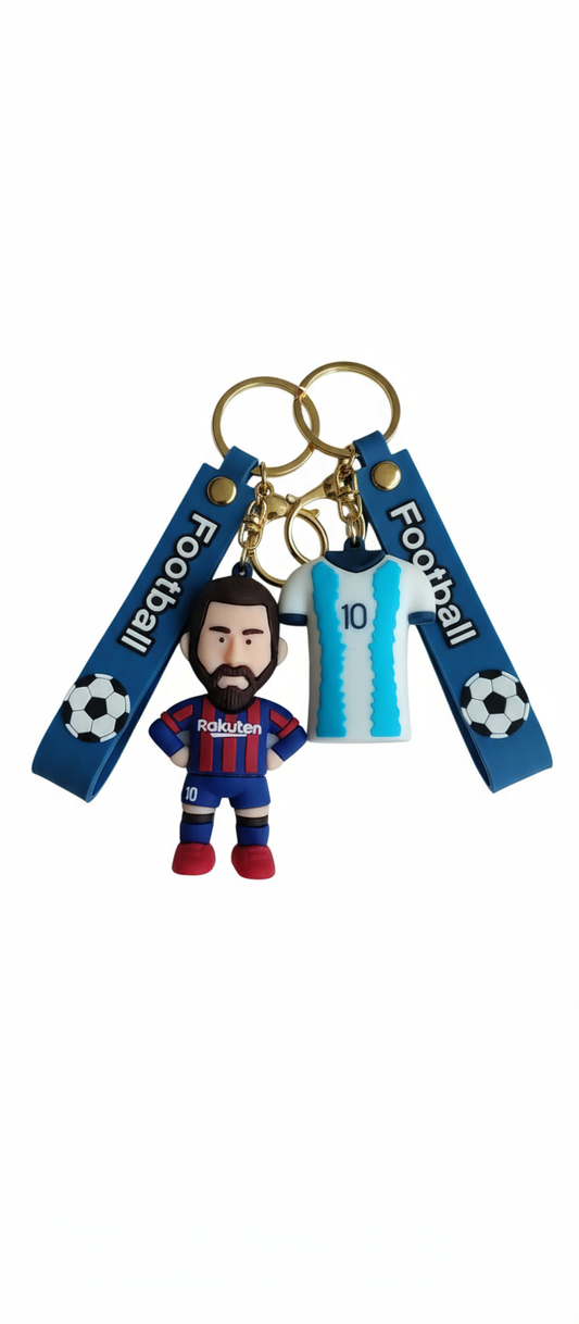 Messi Double Jersey Iconic Keychain Set