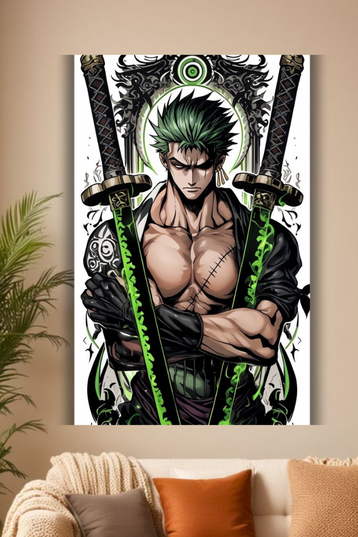 Zoro Adventure: Anime-Inspired Wall poster