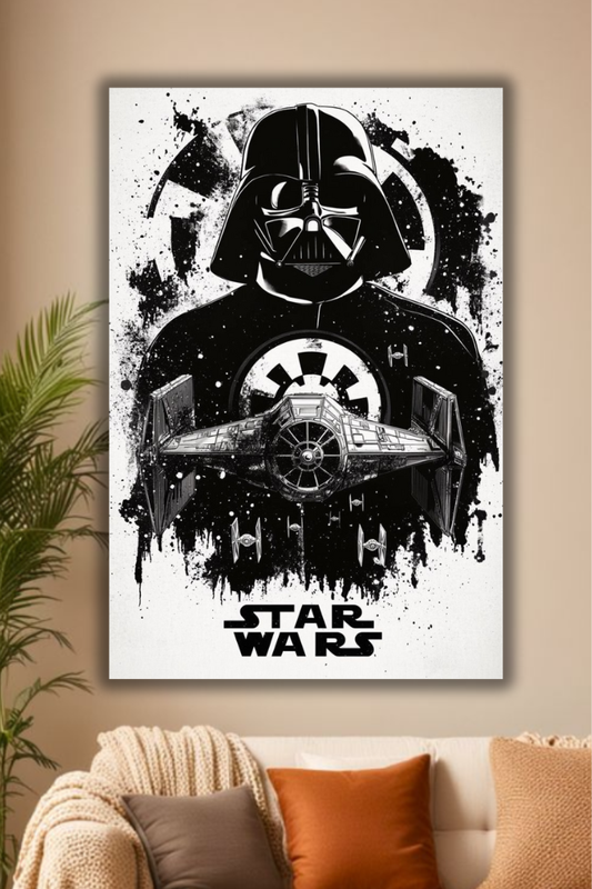 “Empire’s Shadow: Darth Vader Art Poster”