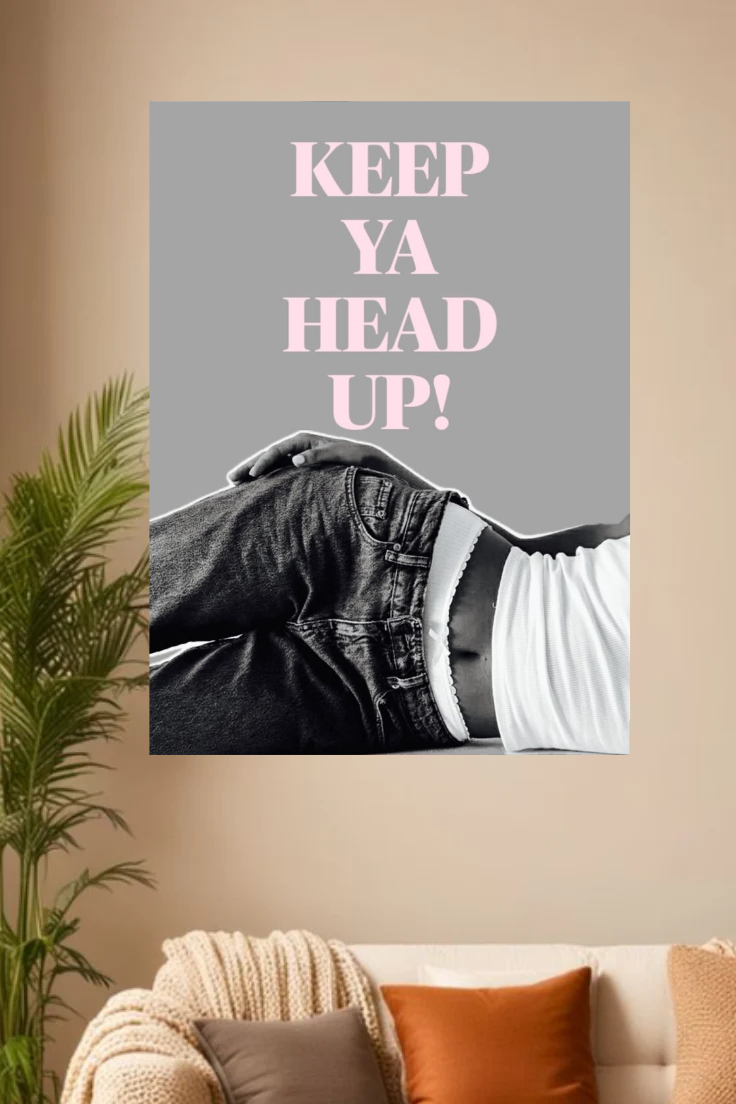 Girlish vibe asthetic wall posters