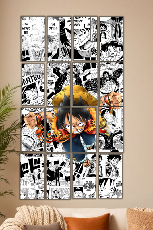 "Luffy Action Burst Manga poster collection"