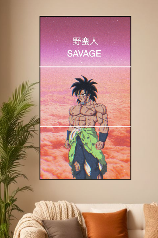 Goku savage split posters