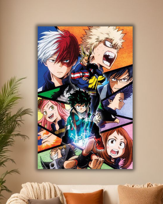 "Aspiring Hero:  Dynamic Poster