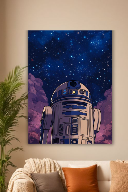 “Cosmic Power: Star Wars Inspired Wall poster”