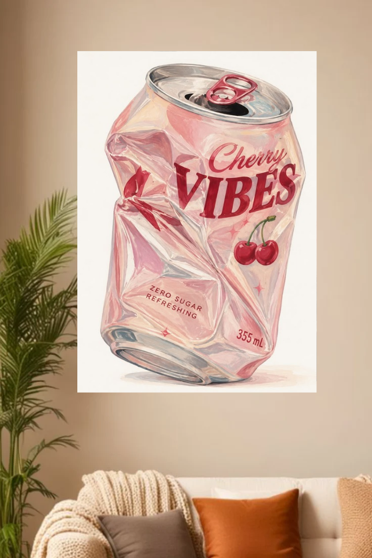Cherry vibe asthetic posters