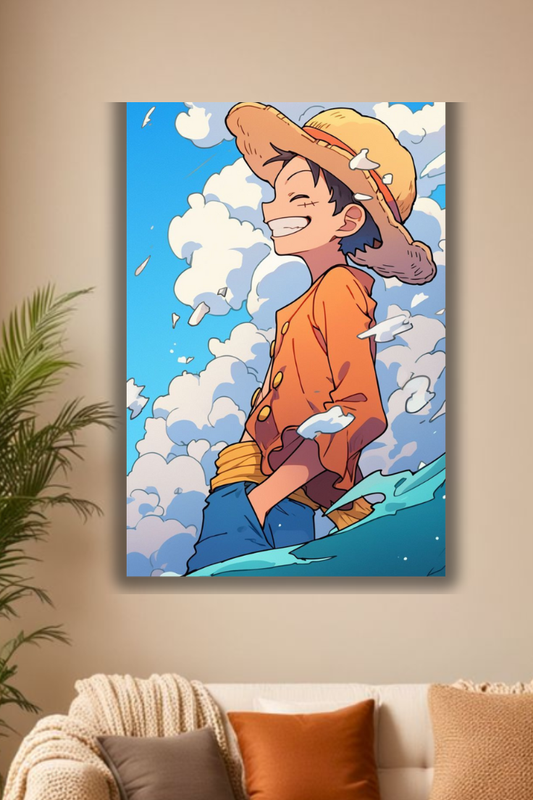 "Limitless Sky: Inspirational Anime poster