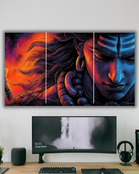 Shivaa divine split posters