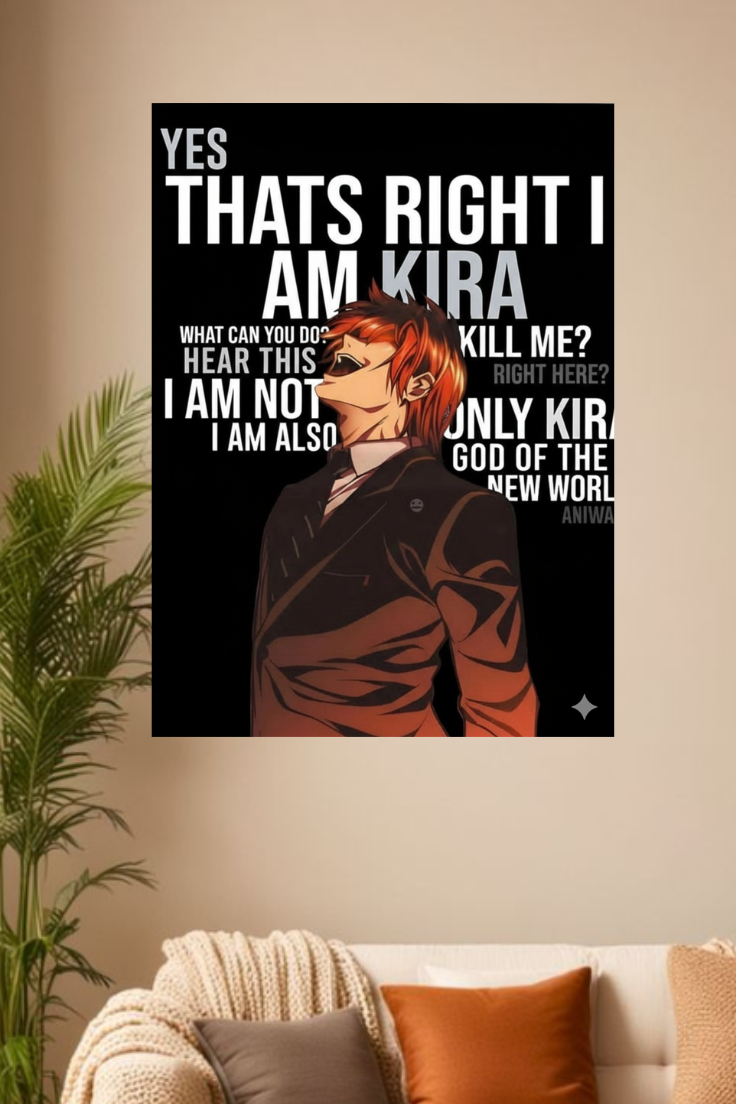 Kira death note poster