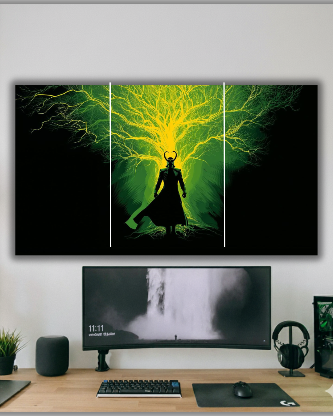 "Marvel Loki Enchanted Green Poster