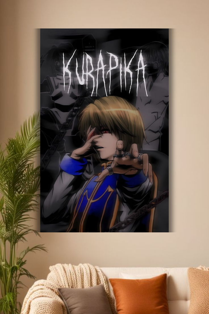 Kurapika hunter x hunter wall poster
