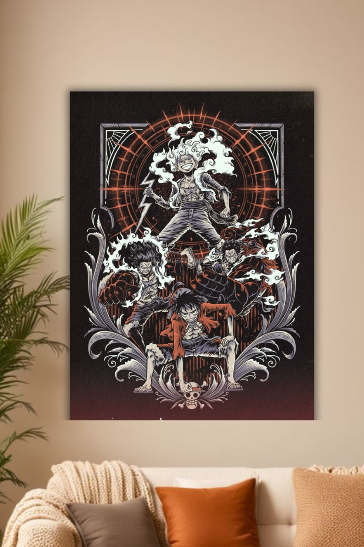 "Seaside Smile: Adventure Anime Poster"