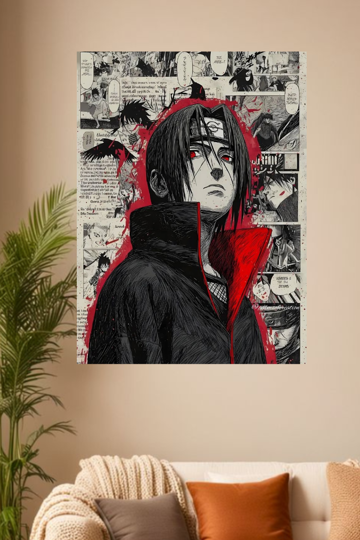 Itachi Uchiha manga posters
