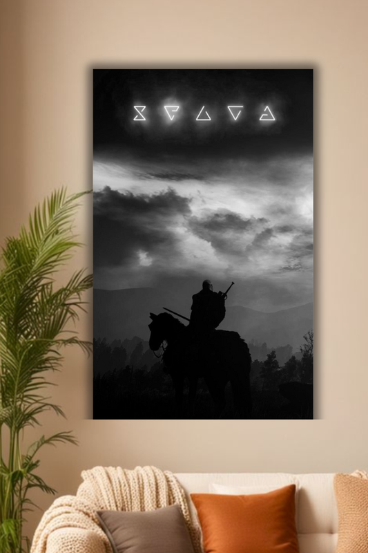 The witcher dark poster