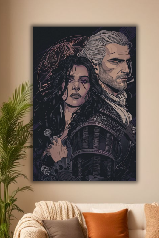The witcher asthetic poster