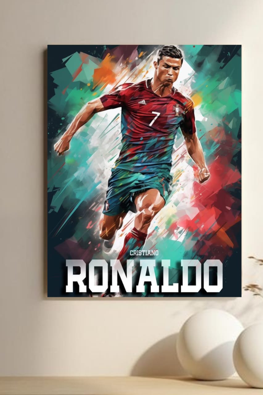 Cristiano Ronaldo || Football Action poster".
