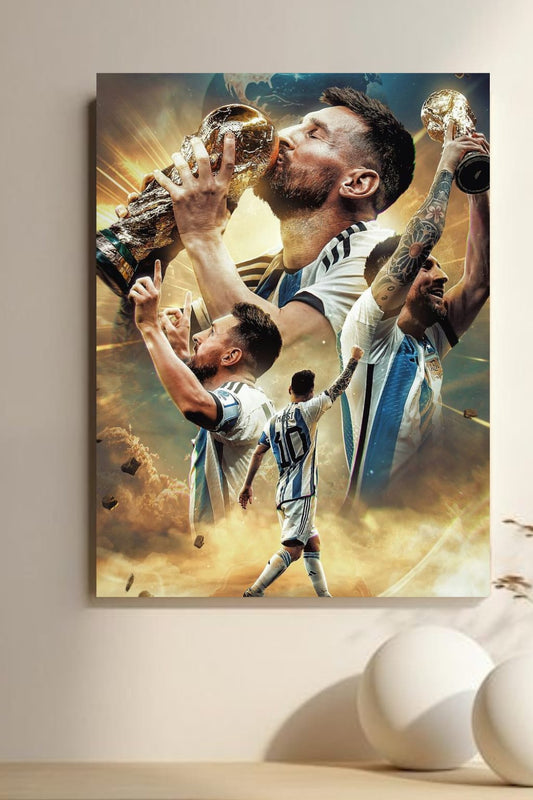 Messi World Champion|| Argentina football poster