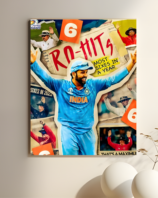 Rohit Sharma #1 || Cricket Poster